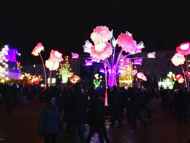 Petite rétrospective de l'édition 2017 de la Fête des Lumières de Lyon- 7, 8, 9 et 10 décembre 